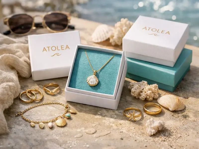 Atolea Jewelry Ocean-Inspired Waterproof Jewelry for Everyday Style