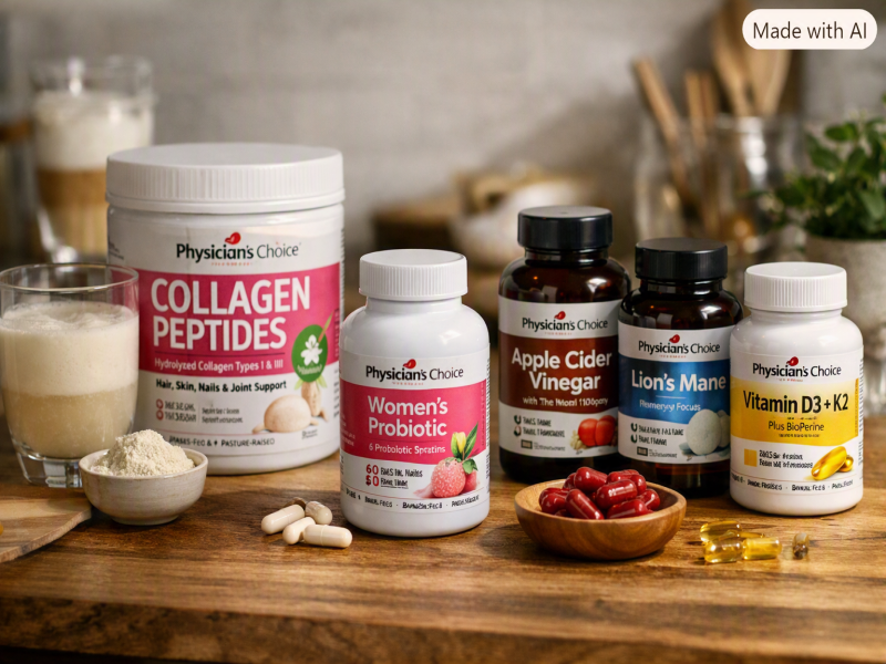 Physician’s Choice Premium Supplements For Gut Health Beauty And Daily Wellness